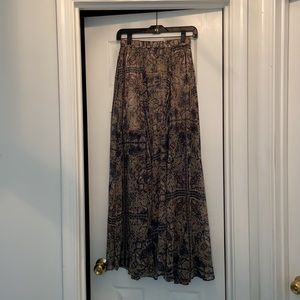 Abercrombie & Fitch Boho Maxi Skirt Sz. S
